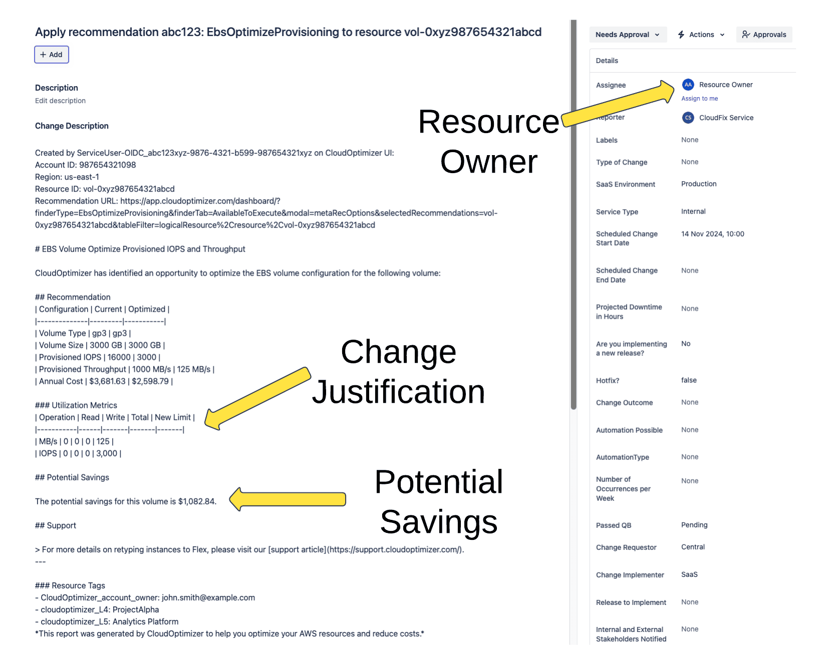 CloudFix Jira ticket